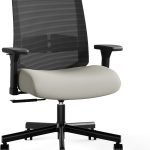 Ergonomic Office Chair, Mesh Computer Desk Chairs with Adjustable Lumbar Support, 3D Armrests, Tilt Function, Comfy Wide Seat, Swivel Executive Work Task Chair for Company and Home