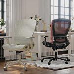 Mesh Office Chair,Ergonomic Computer Desk Chair,Sturdy Task Chair- Adjustable Lumbar Support & Armrests,Tilt Function,Comfort Wide Seat,Swivel Home Office Chair - Image 2